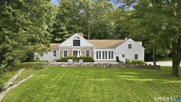 3 Acres of Land with Home for Sale in Wilton, Connecticut