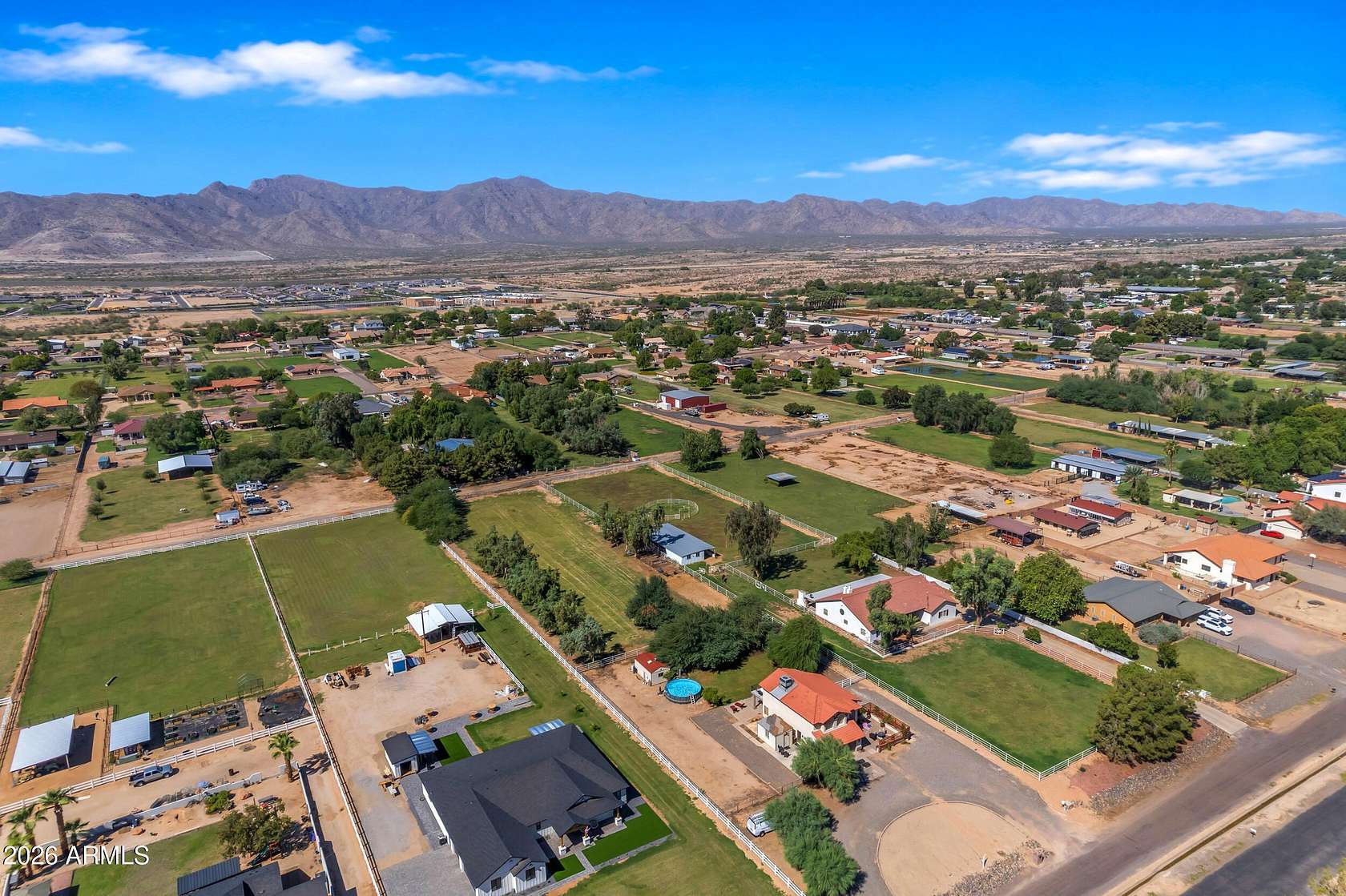 2 Acres of Land with Home for Sale in Waddell, Arizona