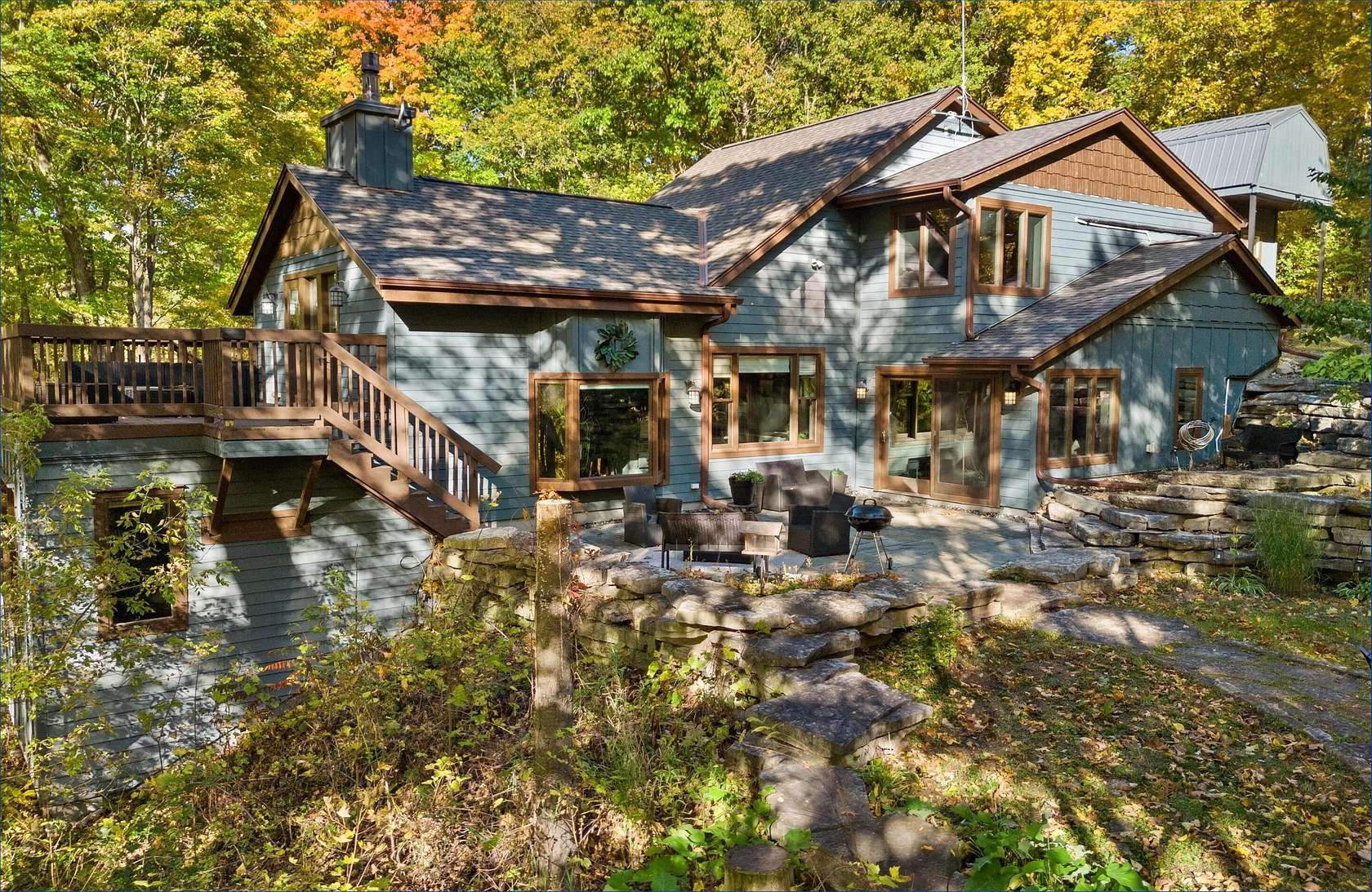2.82 Acres of Land with Home for Sale in Hubertus, Wisconsin