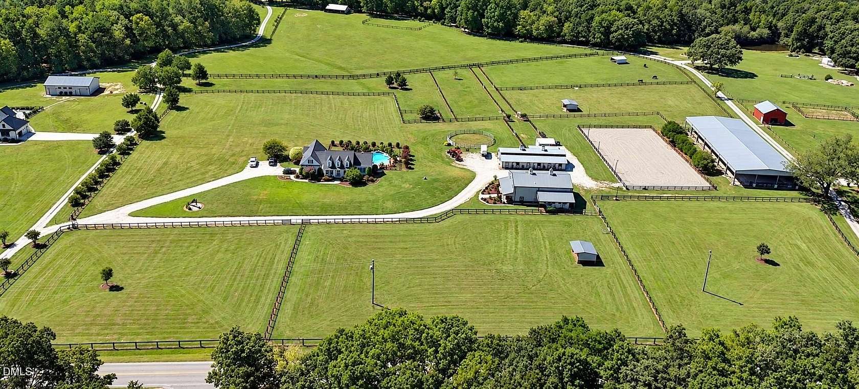 15.2 Acres of Land with Home for Sale in Youngsville, North Carolina