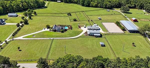 15.2 Acres of Land with Home for Sale in Youngsville, North Carolina