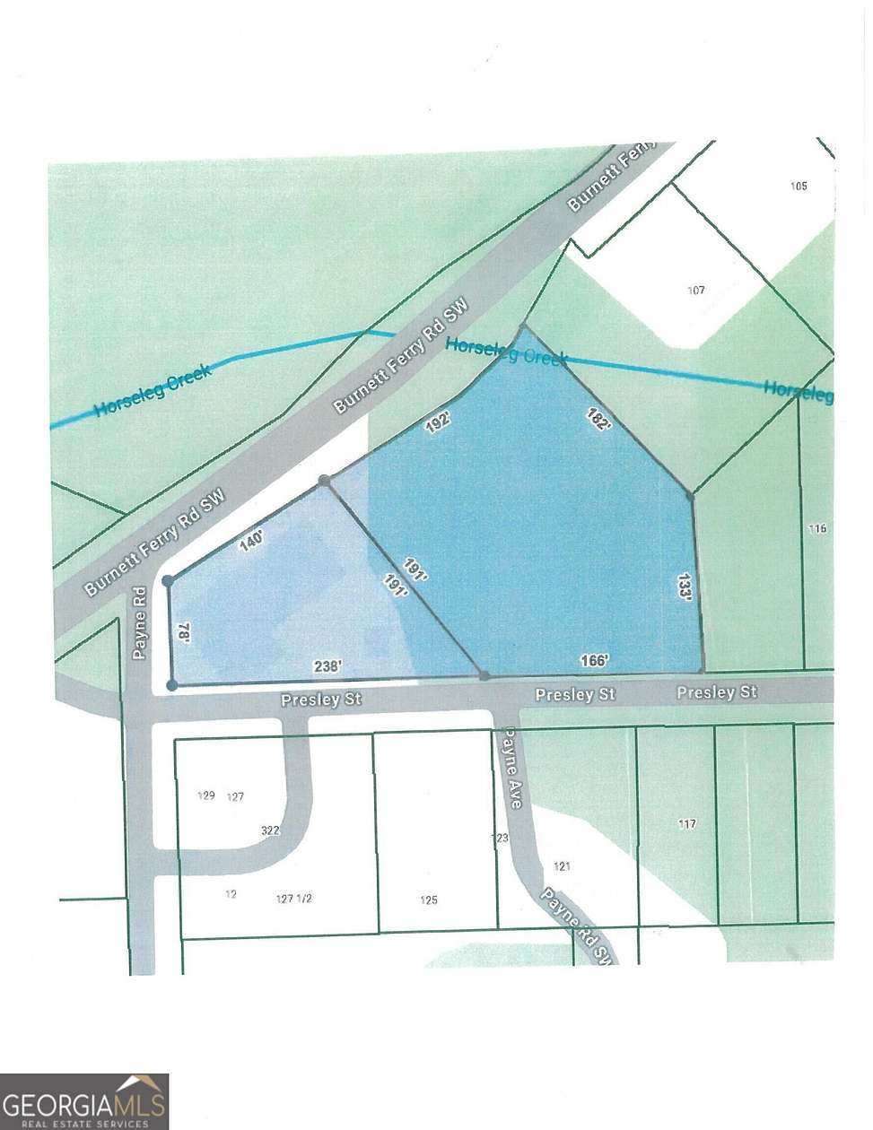 1.78 Acres of Commercial Land for Sale in Rome, Georgia