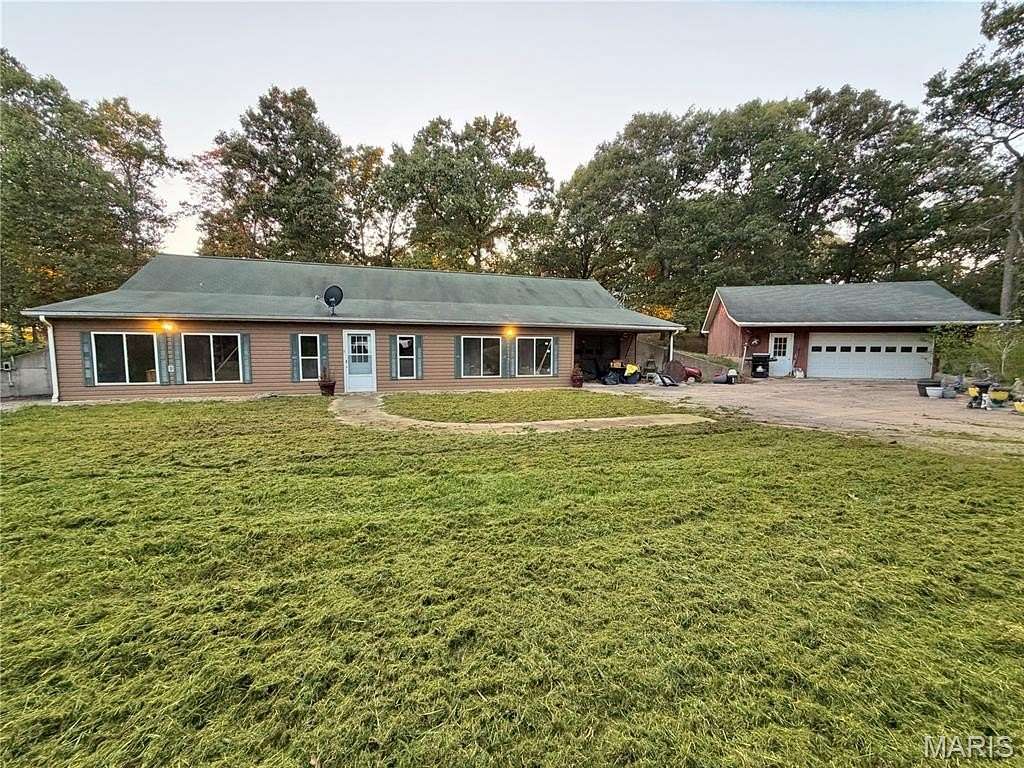 11.3 Acres of Recreational Land with Home for Sale in Salem, Missouri