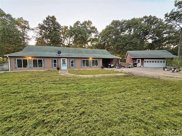 11.3 Acres of Recreational Land with Home for Sale in Salem, Missouri