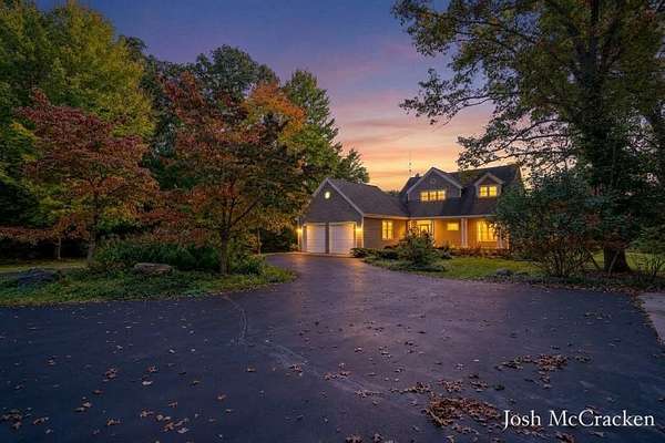 7.2 Acres of Land with Home for Sale in Lowell, Michigan