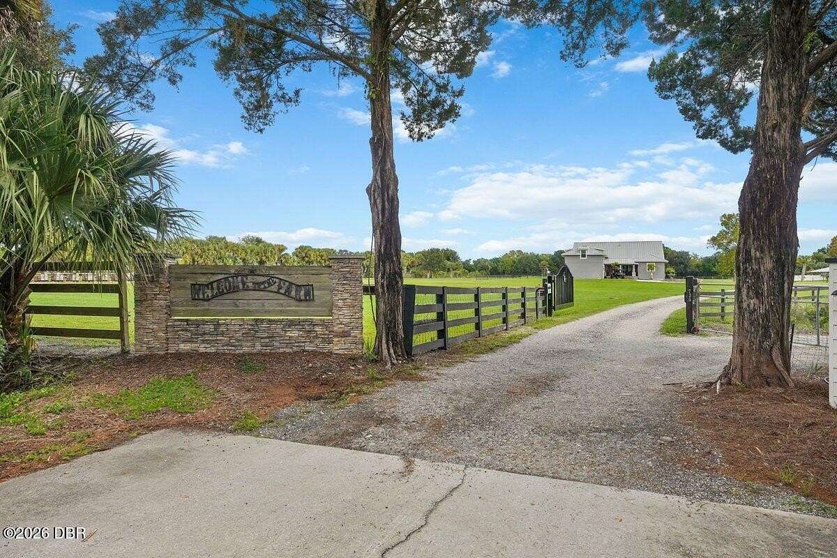 10 Acres of Land with Home for Sale in New Smyrna Beach, Florida