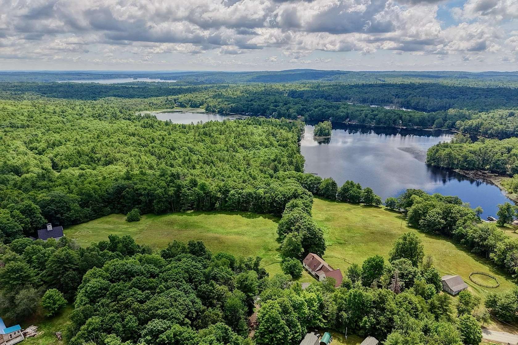 17 Acres of Land with Home for Sale in Northwood, New Hampshire