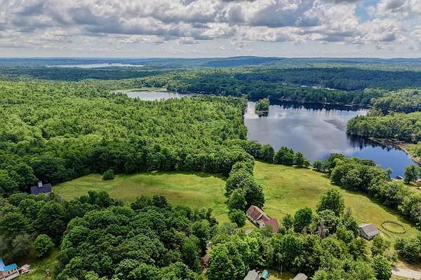 17 Acres of Land with Home for Sale in Northwood, New Hampshire