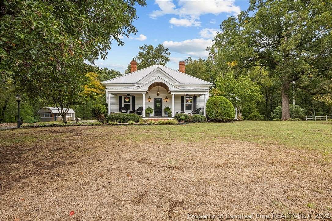 11 Acres of Land with Home for Sale in Sanford, North Carolina