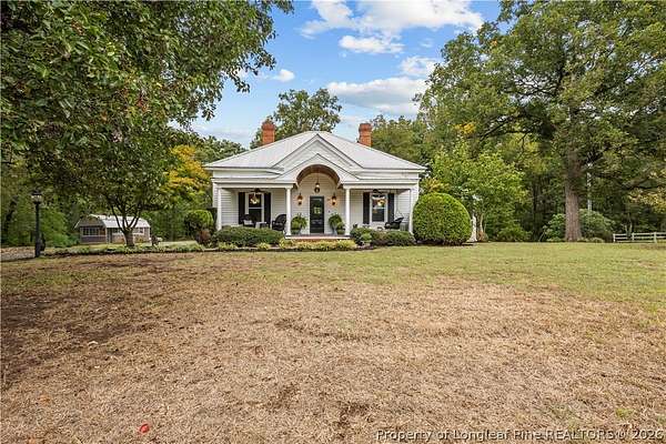 11 Acres of Land with Home for Sale in Sanford, North Carolina