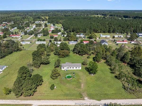 2.52 Acres of Land with Home for Sale in St. Pauls, North Carolina