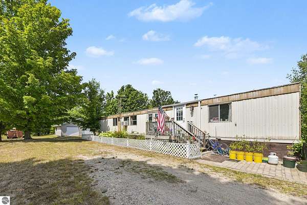 9.75 Acres of Land with Home for Sale in Mesick, Michigan