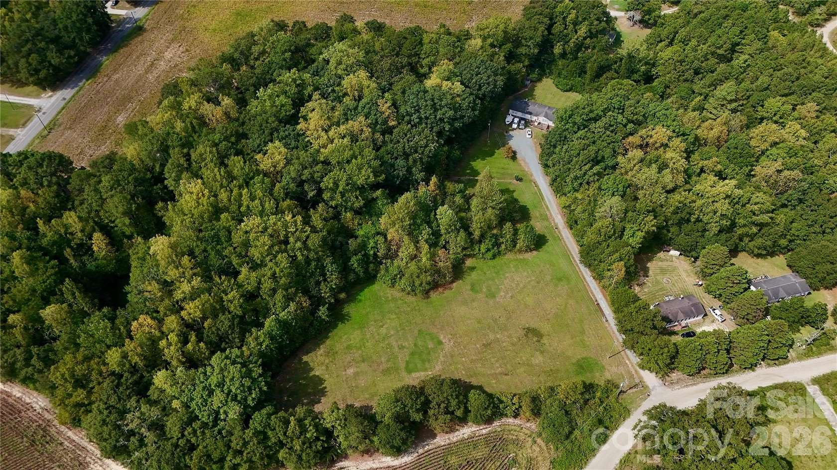 4.63 Acres of Land with Home for Sale in Lancaster, South Carolina