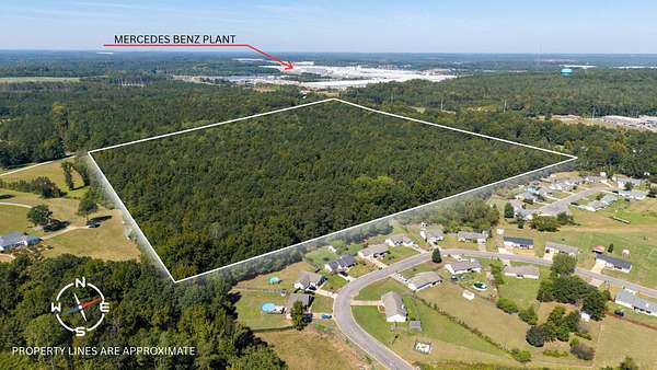 40 Acres of Land for Sale in Vance, Alabama