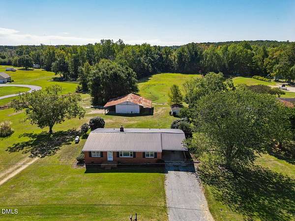 9.78 Acres of Land with Home for Sale in Benson, North Carolina