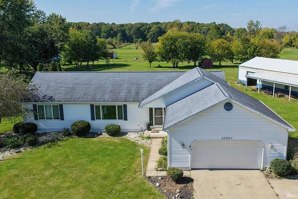 9.3 Acres of Land with Home for Sale in Goshen, Indiana