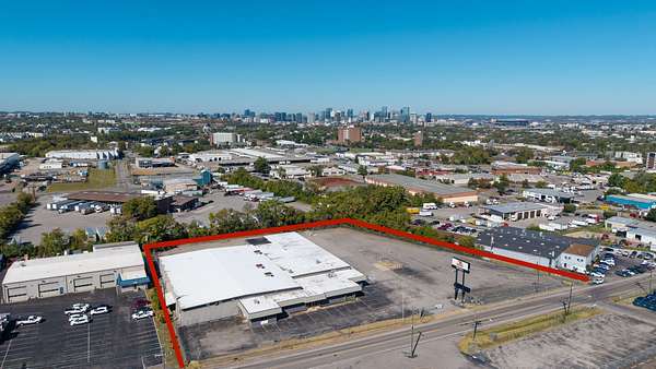 3.5 Acres of Improved Commercial Land for Sale in Nashville, Tennessee