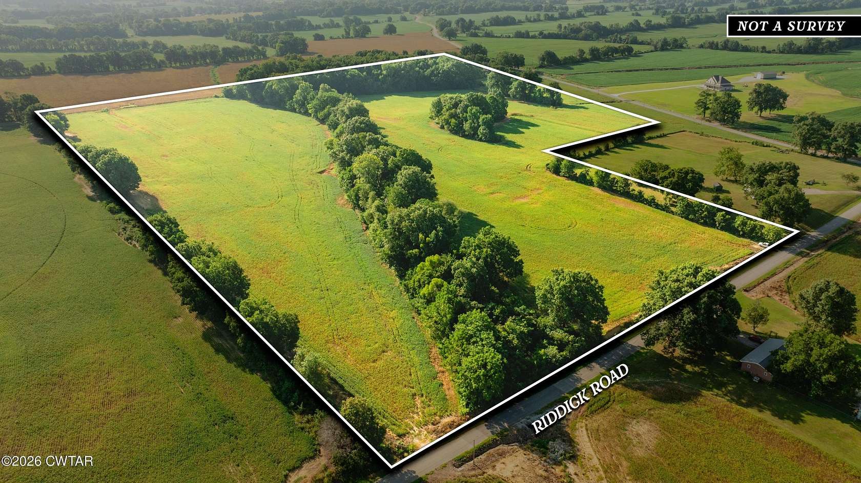 43.9 Acres of Agricultural Land for Auction in Friendship, Tennessee