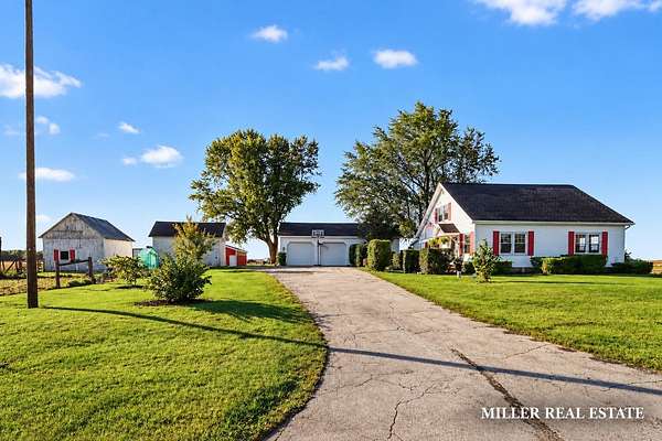 5 Acres of Land with Home for Sale in Hastings, Michigan