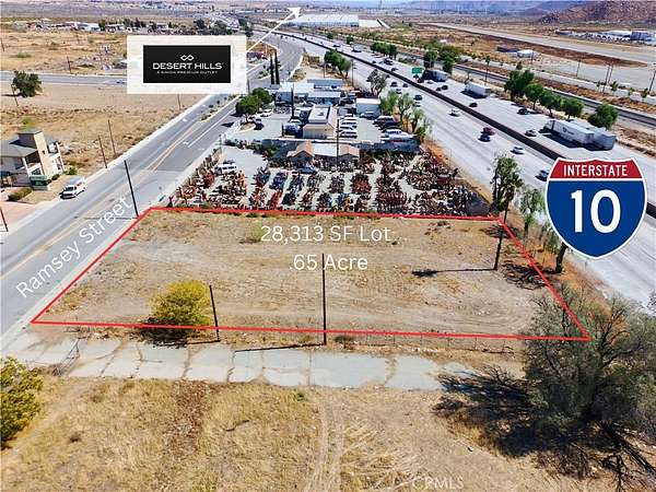 0.65 Acres of Commercial Land for Sale in Banning, California