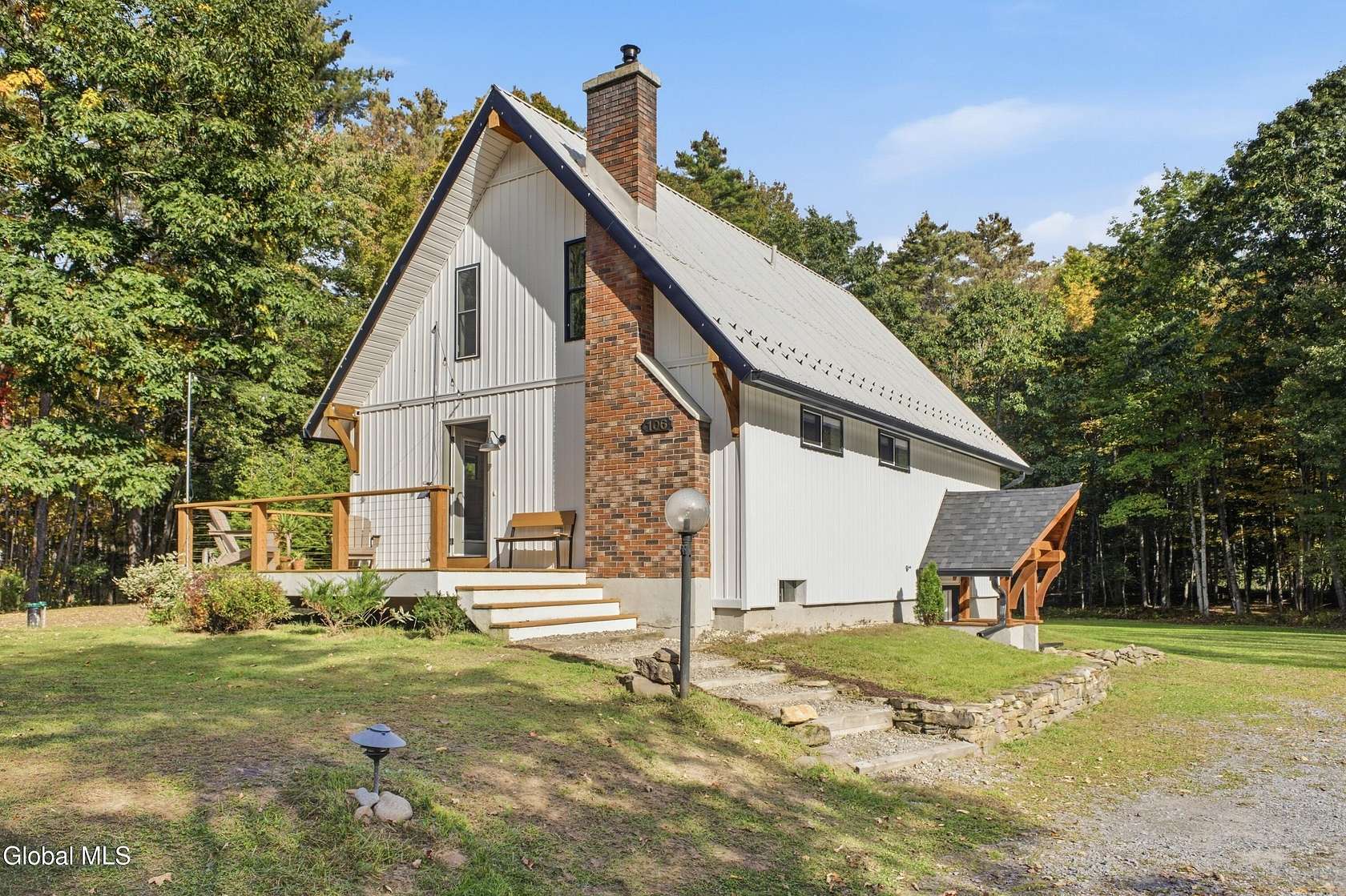 3.2 Acres of Land with Home for Sale in Greenfield Center, New York