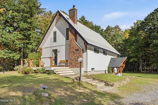 3.2 Acres of Land with Home for Sale in Greenfield Center, New York