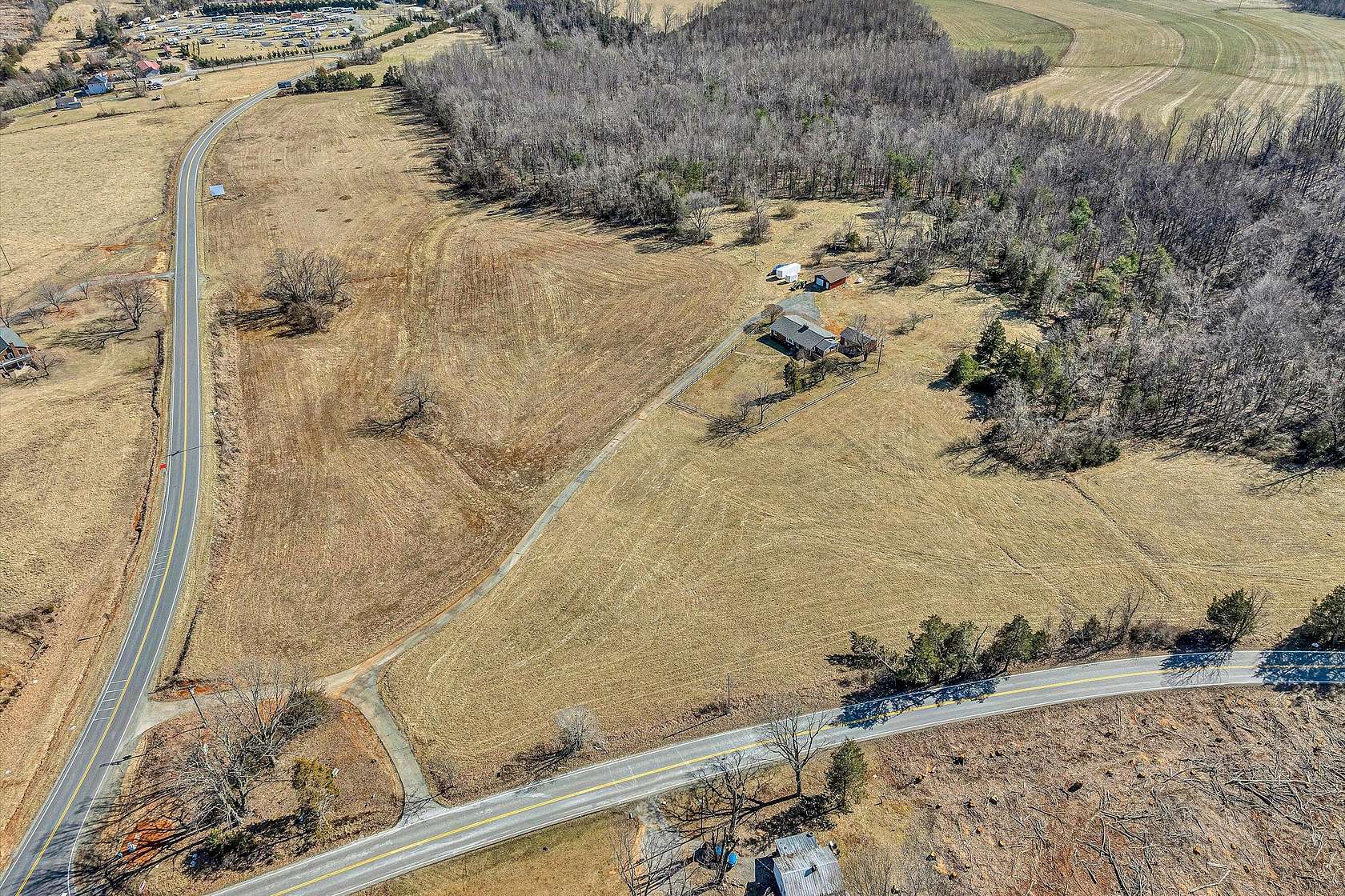 47.3 Acres of Land with Home for Sale in Moneta, Virginia