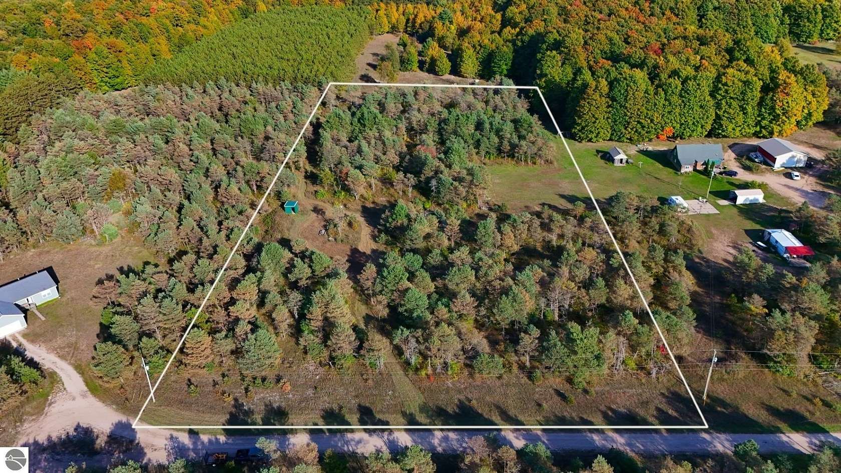 5 Acres of Land for Sale in Beulah, Michigan