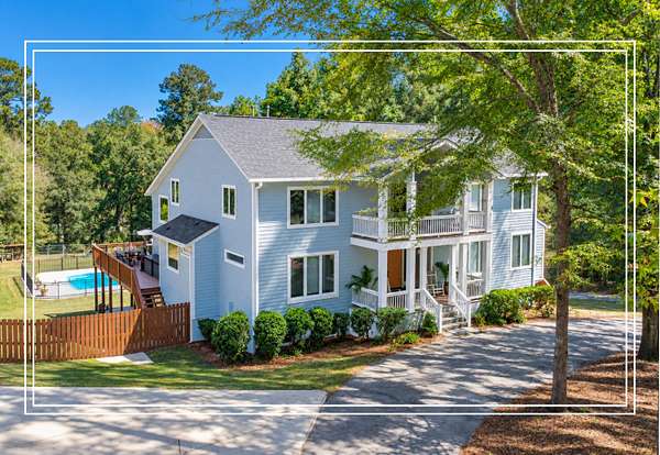4.62 Acres of Land with Home for Sale in Evans, Georgia