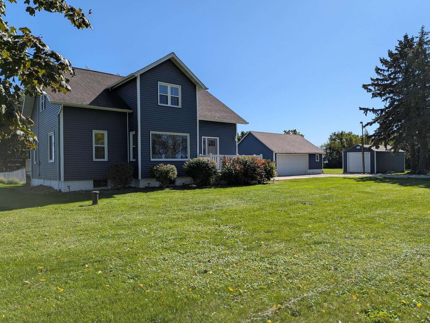 1.75 Acres of Land with Home for Sale in Sharon, Wisconsin