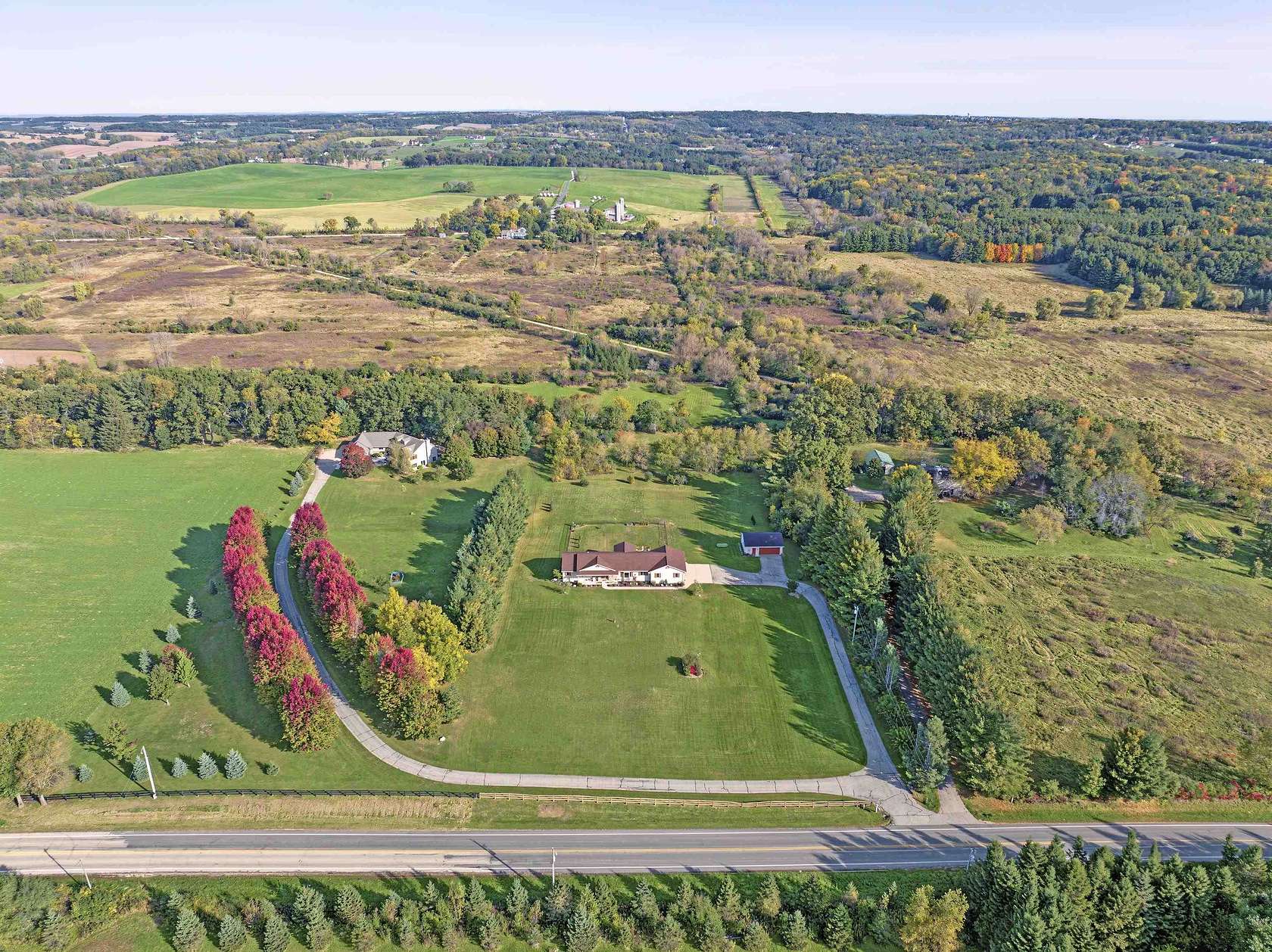 5.32 Acres of Land with Home for Sale in Verona, Wisconsin