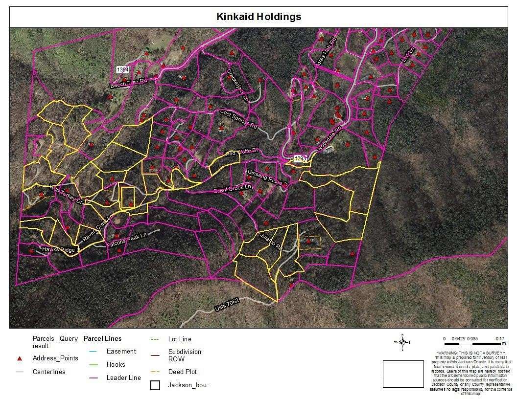 59.6 Acres of Land for Sale in Whittier, North Carolina