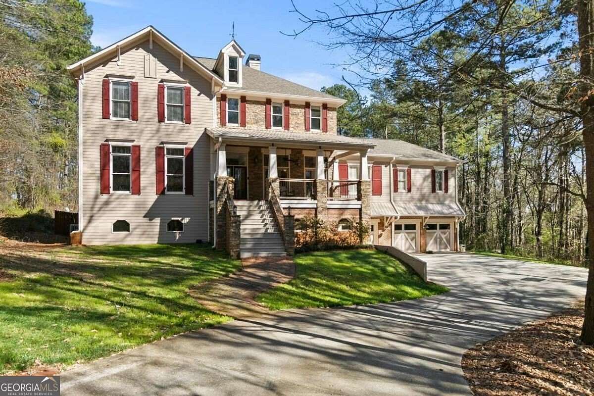 3.27 Acres of Land with Home for Sale in Powder Springs, Georgia