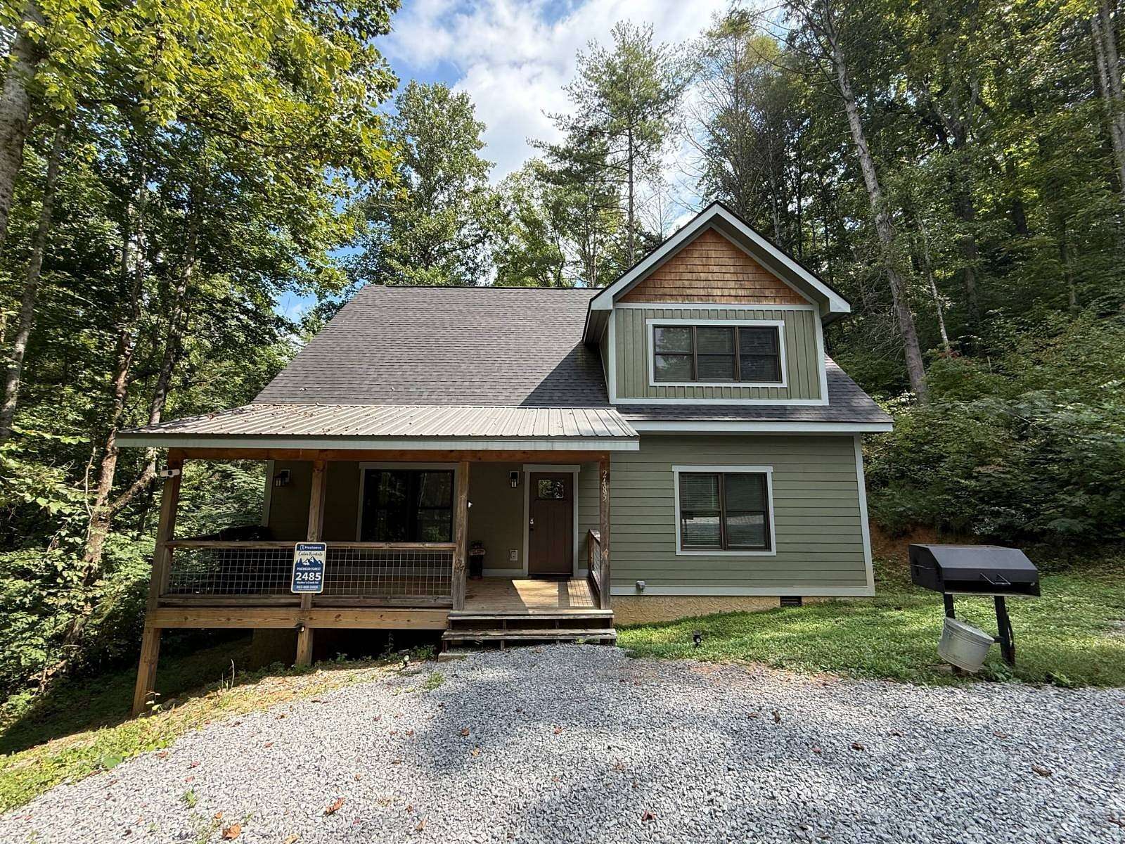 1.7 Acres of Land with Home for Sale in Sevierville, Tennessee