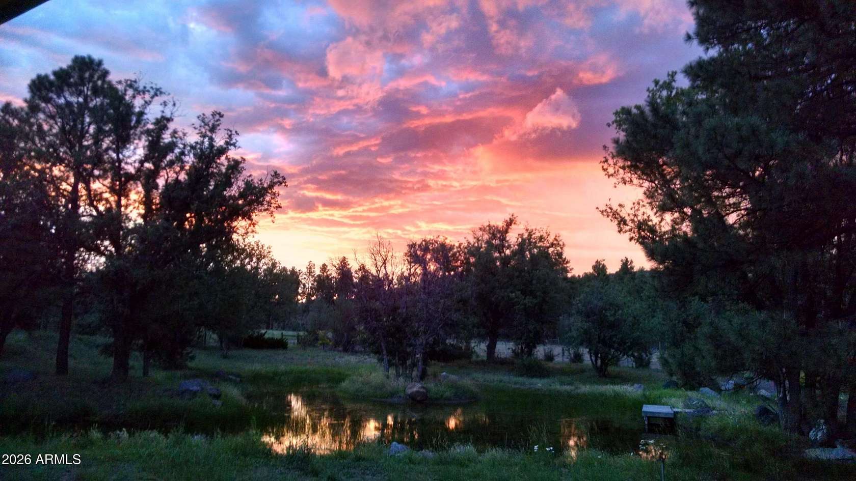 14 Acres of Land with Home for Sale in Pinedale, Arizona