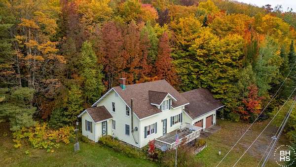 19.4 Acres of Recreational Land with Home for Sale in Vermontville, New York