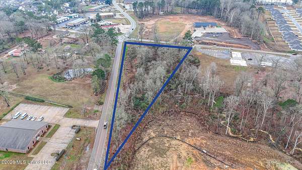 3.18 Acres of Commercial Land for Sale in Pearl, Mississippi
