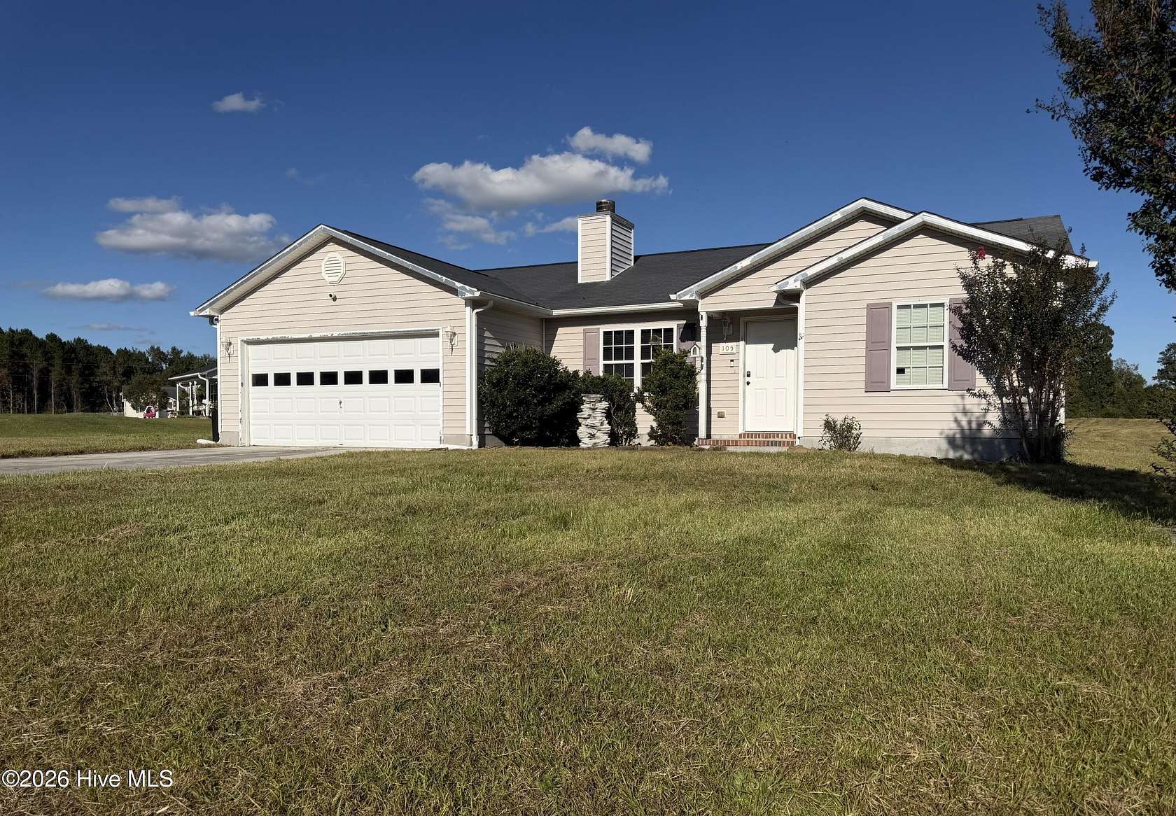 1.5 Acres of Land with Home for Sale in Maysville, North Carolina