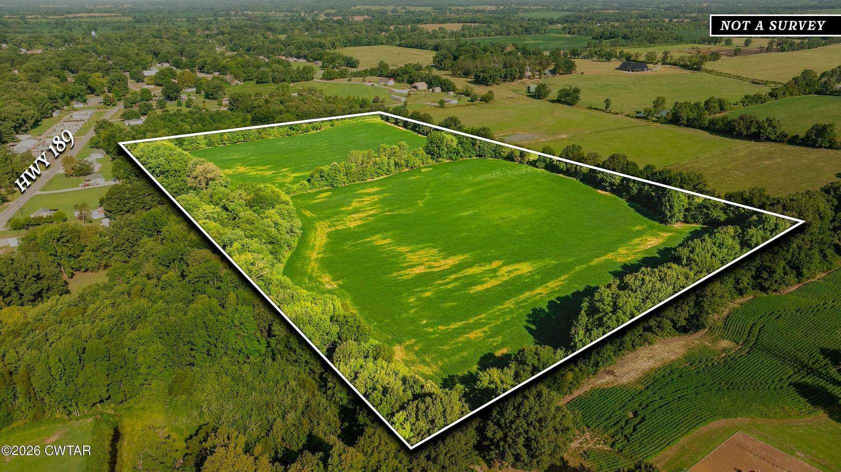 25.5 Acres of Agricultural Land for Auction in Maury City, Tennessee