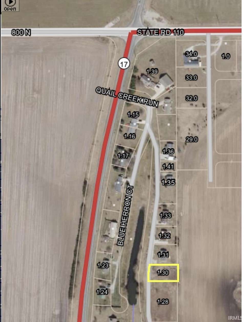 0.32 Acres of Residential Land for Sale in Culver, Indiana