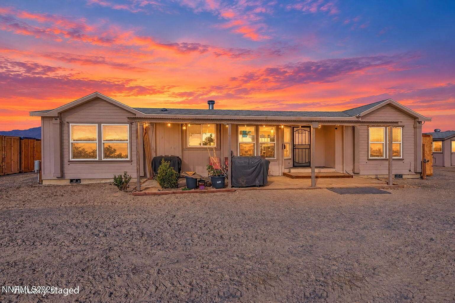 4.77 Acres of Land with Home for Sale in Silver Springs, Nevada