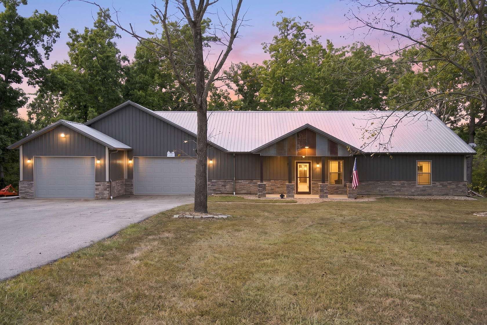 5 Acres of Land with Home for Sale in Sparta, Missouri