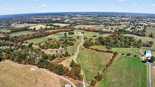 65 Acres of Land with Home for Sale in Harrodsburg, Kentucky