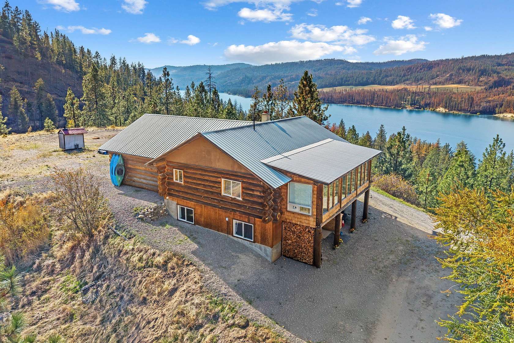 13.8 Acres of Land with Home for Sale in Gifford, Washington