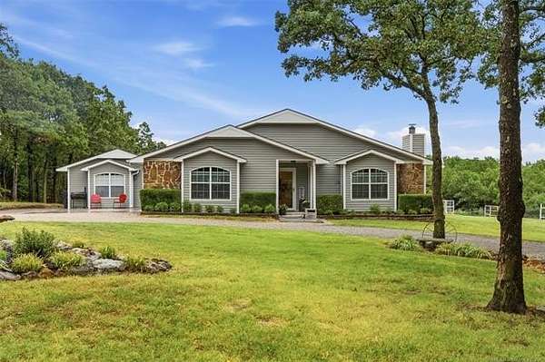 5 Acres of Land with Home for Sale in Sand Springs, Oklahoma
