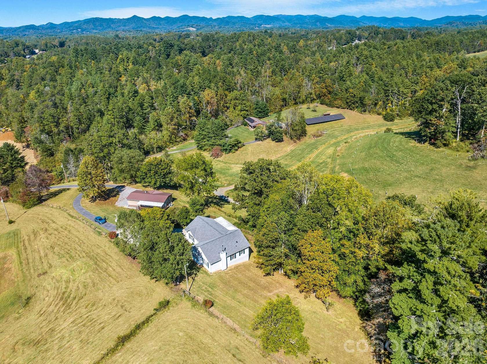 1.7 Acres of Land with Home for Sale in Weaverville, North Carolina