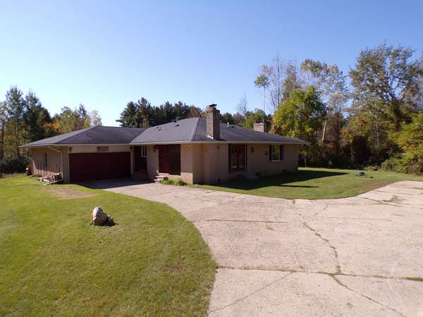 40 Acres of Land with Home for Sale in Kingston, Michigan