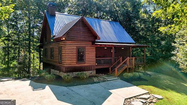 1.5 Acres of Land with Home for Sale in Clarkesville, Georgia