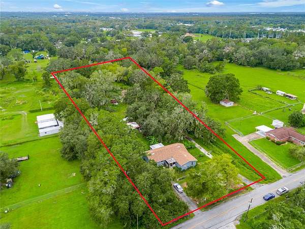 2.48 Acres of Land with Home for Sale in Lakeland, Florida
