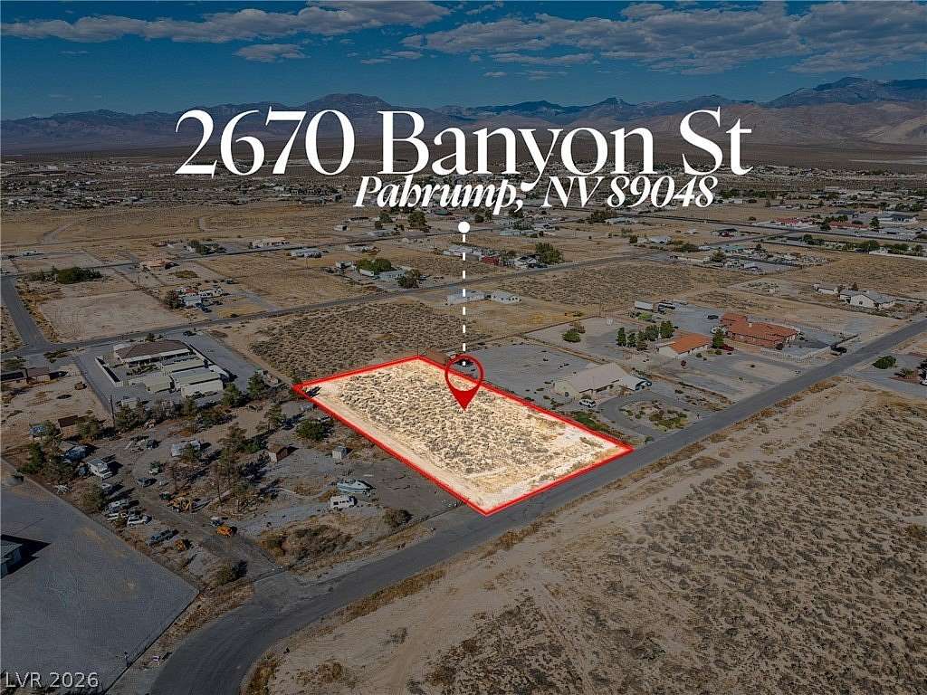 1.14 Acres of Residential Land for Sale in Pahrump, Nevada